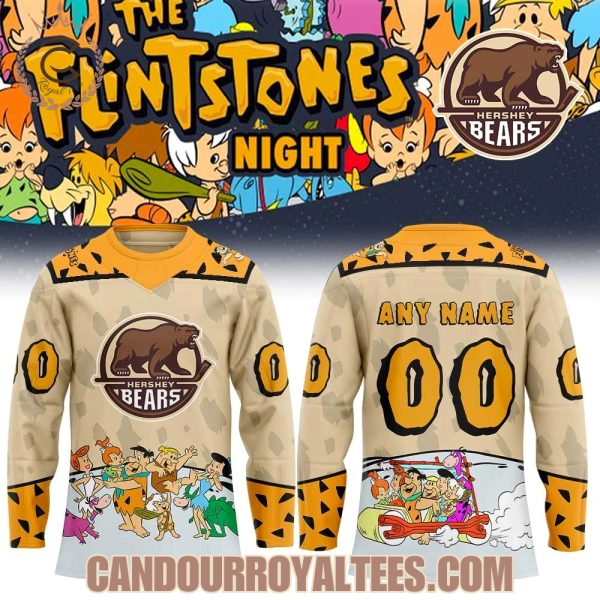 Hershey Bears The Flintstone Night Hockey Jersey