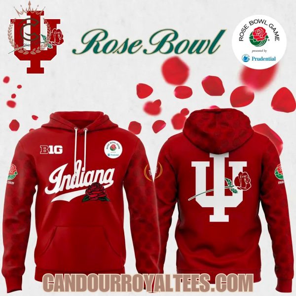 Indiana Hoosiers 2026 Rose Bowl Hoodie