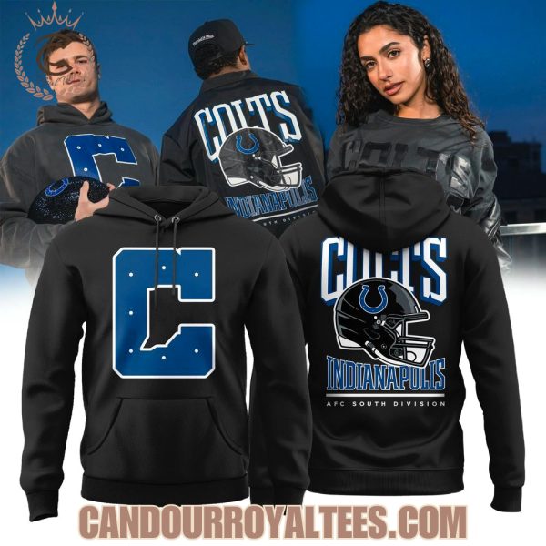 Indianapolis Colts Dark Mode 2025 Hoodie