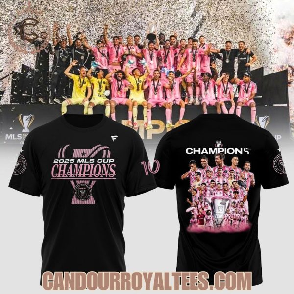 Inter Miami CF 2025 MLS Cup Champions Tshirt, Hoodie