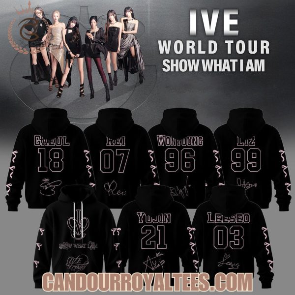 Ive World Tour Show What I Am Hoodie