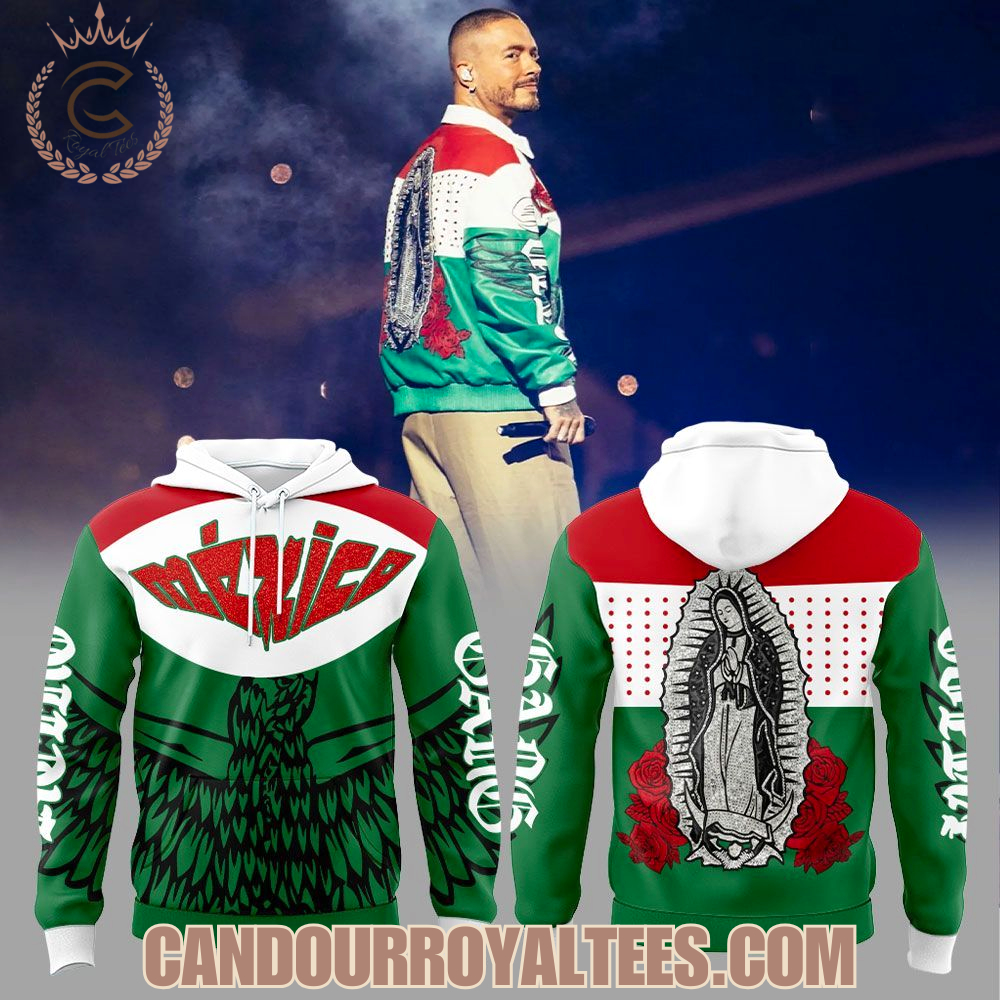 J Balvin Mexico Outfit For His Reunion With Bad Bunny Hoodie J Balvin Mexico Outfit For His Reunion With Bad Bunny Hoodie
