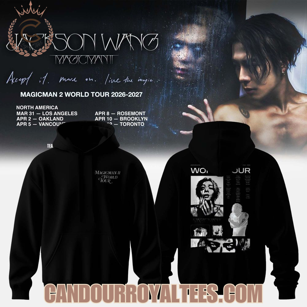 Jackson Wang - Magicman 2 North Amerrican Tour Hoodie Jackson Wang - Magicman 2 North Amerrican Tour Hoodie
