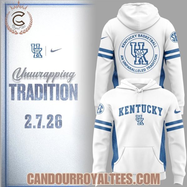 Kentucky Wildcats Unwrapping Tradition Hoodie