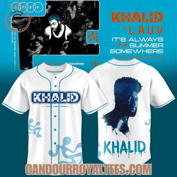 Khalid: It’s Always Summer Somewhere Tour Exclusive Jersey