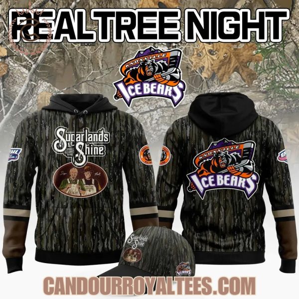 Knoxville Ice Bears Moonshiner Realtree Night Hoodie