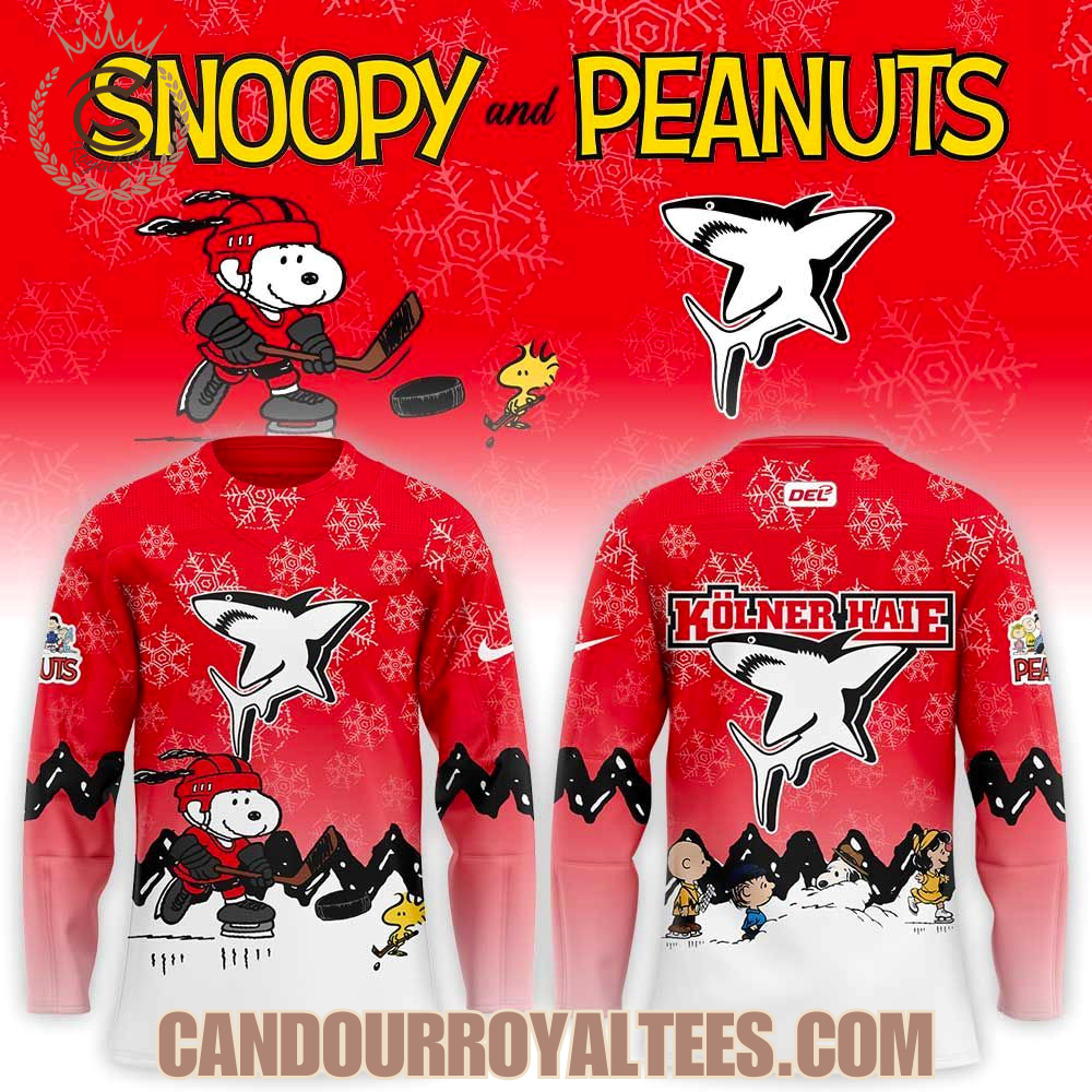 Kolner Haie x Snoopy and Peanuts Hockey Jersey Kolner Haie x Snoopy and Peanuts Hockey Jersey