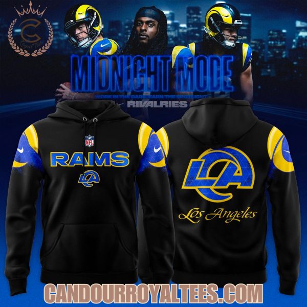 Los Angeles Rams Midnight Blue 2025 Rivalries Hoodie