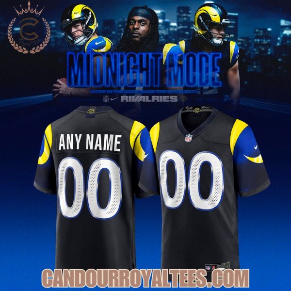 Los Angeles Rams Midnight Blue 2025 Rivalries Jersey