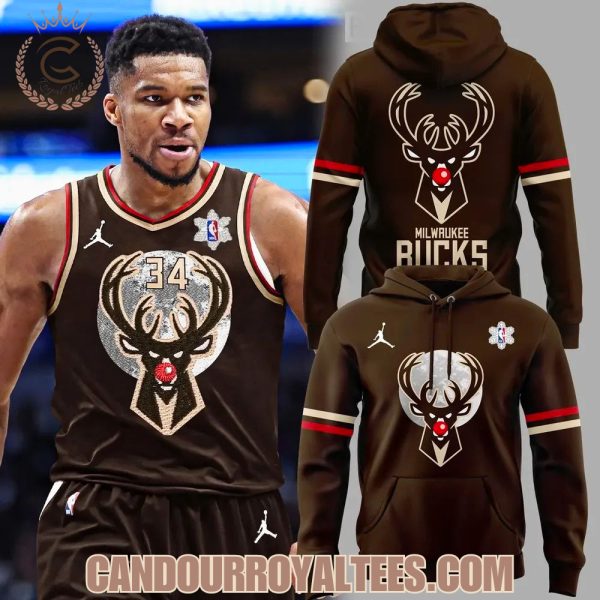 Milwaukee Bucks Christmas Night Hoodie 2025
