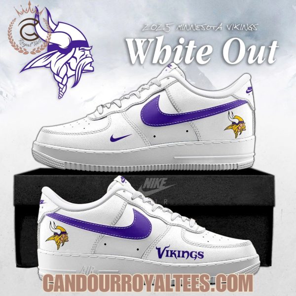Minnesota Vikings White Out Air Force 1