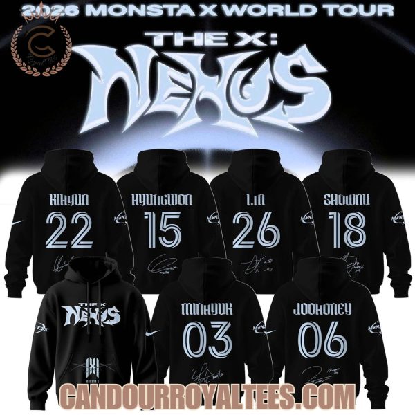 Monsta x The x Nexus 2025 Hoodie