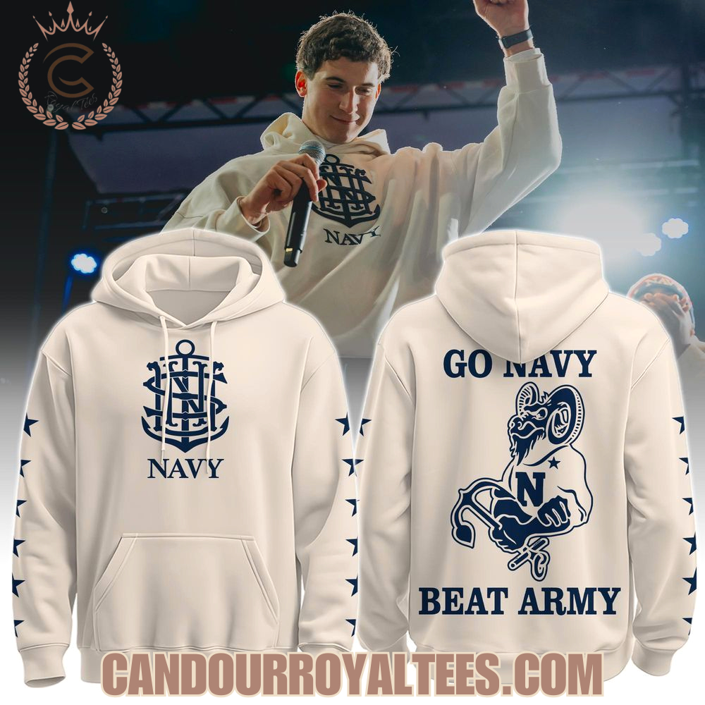 Navy Midshipmen 2025 Hoodie Navy Midshipmen 2025 Hoodie