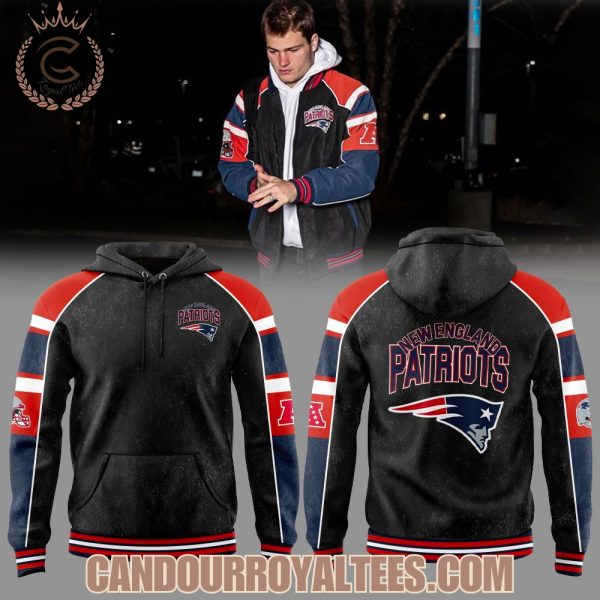 NE Patriots G-III Sports by Carl Banks Black Hoodie