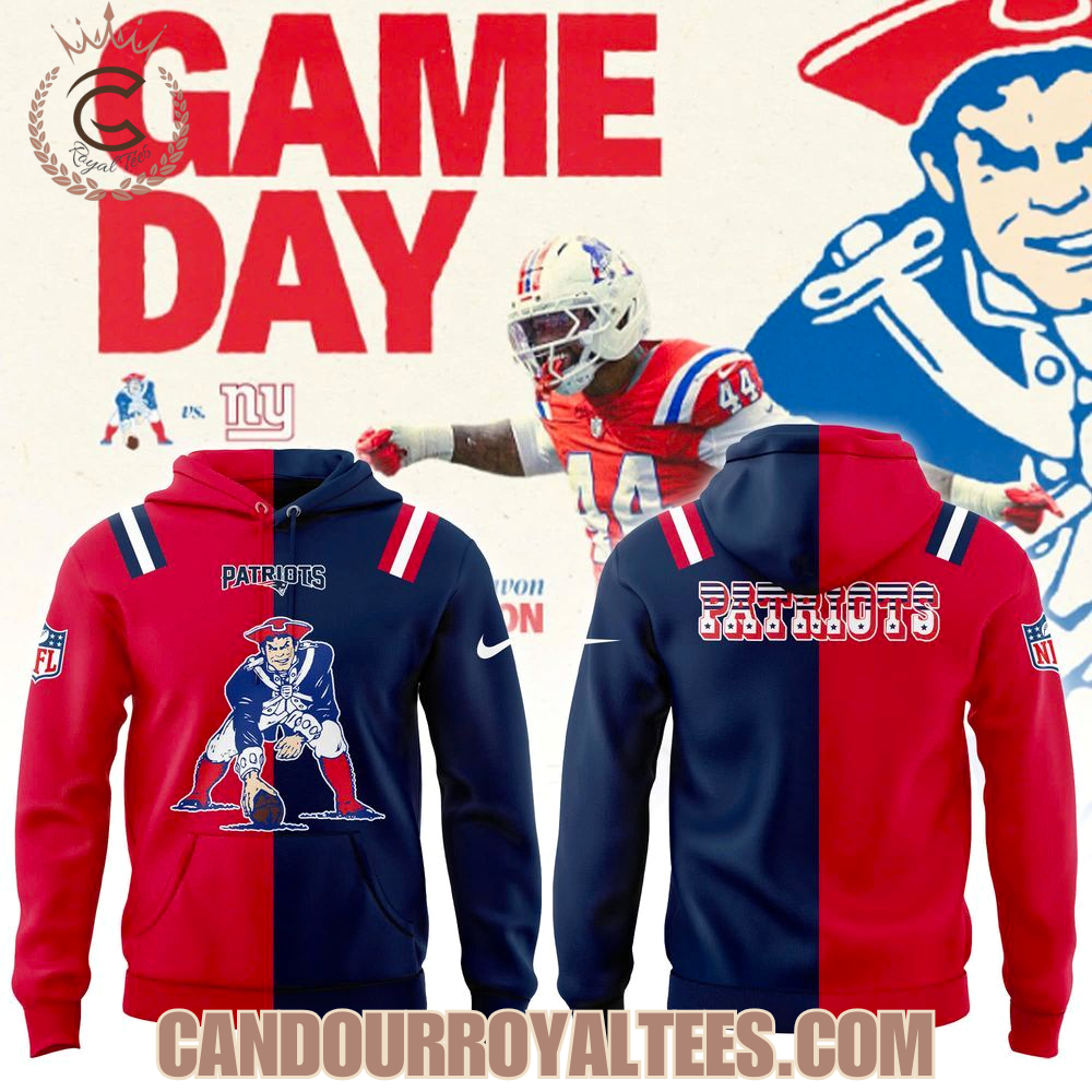 New England Patriots Throwback 1992 mix Hoodie New England Patriots Throwback 1992 mix Hoodie