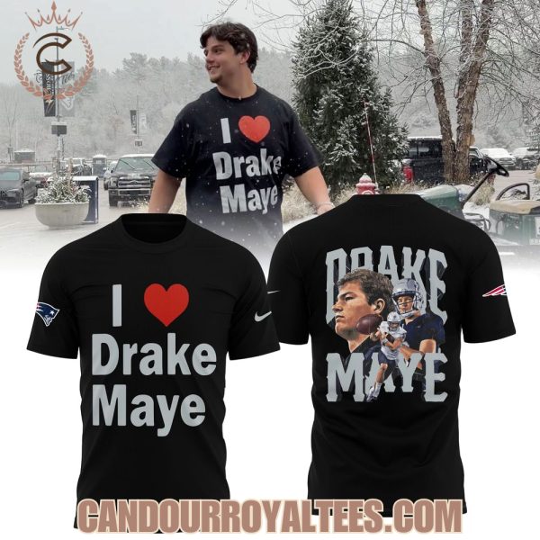 New England Patriots x Drake Maye Tshirt, Hoodie