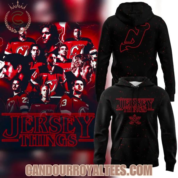 New Jersey Devils x Stranger Things Hoodie