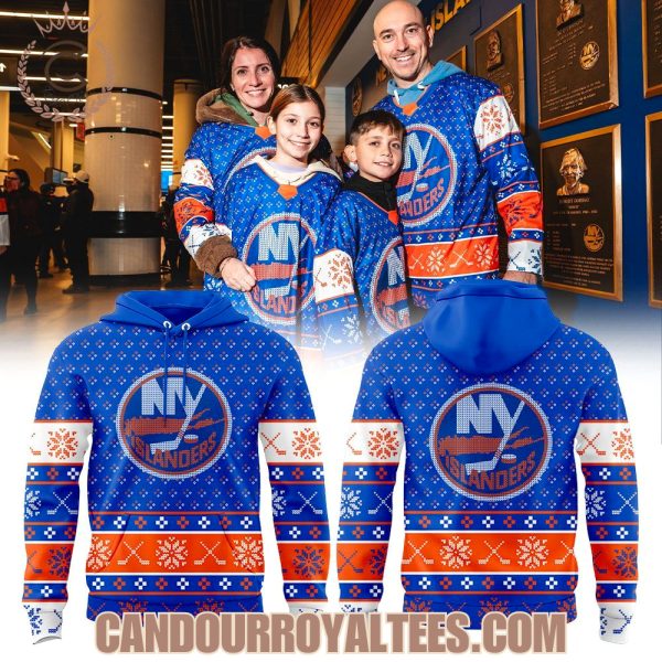 New York Islanders Christmas Outfit Hoodie
