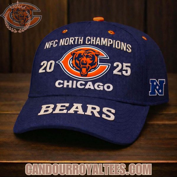 NFC North Champions 2025 Chicago Bears Cap