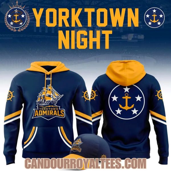 Norfolk Admirals Yorktown Night Hoodie
