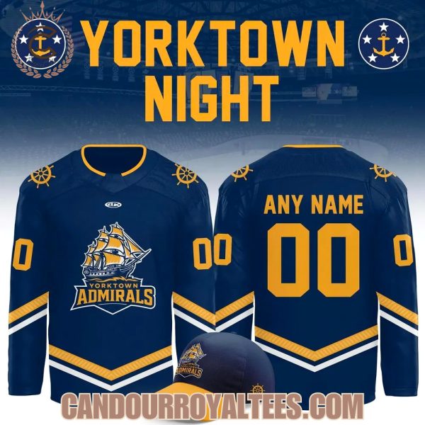 Norfolk Admirals Yorktown Night Jersey
