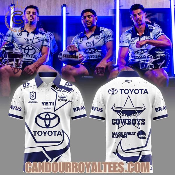 North Queensland Cowboys The Vegas Uniform Polo Shirt