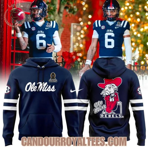 Ole Miss Football 2025 CFB Hotty Toddy Hoodie