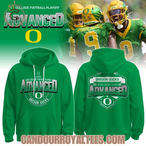 Oregon Football x Elevate Your Playoff Game-Day Style Hoodie