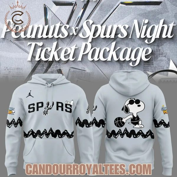 Peanuts x Spurs Night San Antonio Spurs Hoodie
