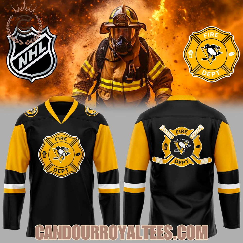 Penguins x Firefighter Appreciation Night Jersey Penguins x Firefighter Appreciation Night Jersey
