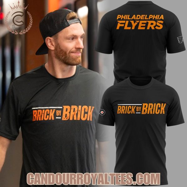Philadelphia Flyers Brick By Brick T-Shirt, Hoodie
