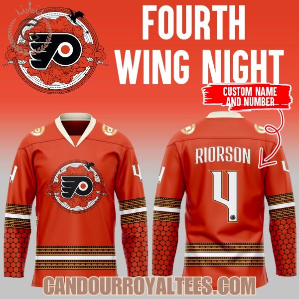 Philadelphia Flyers Fourth Wing Night Jersey 2025