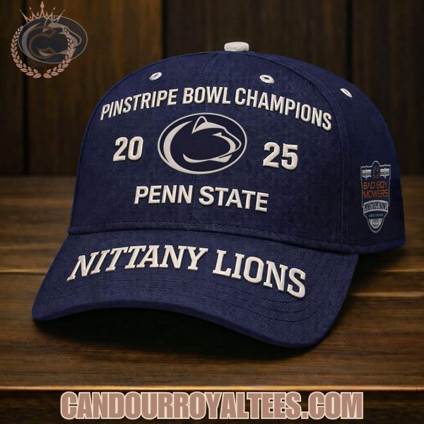 Pinstripe Bowl Champions 2025 Penn State Nittany Lions Cap