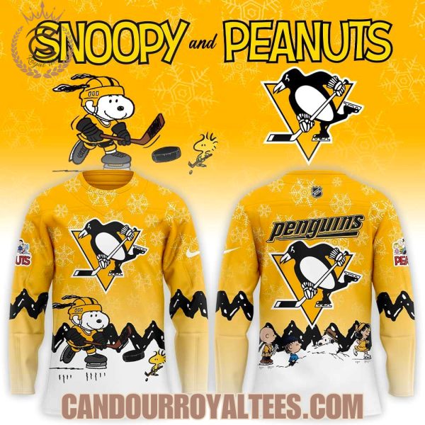 Pittsburgh Penguins x Snoopy and Peanuts Jersey