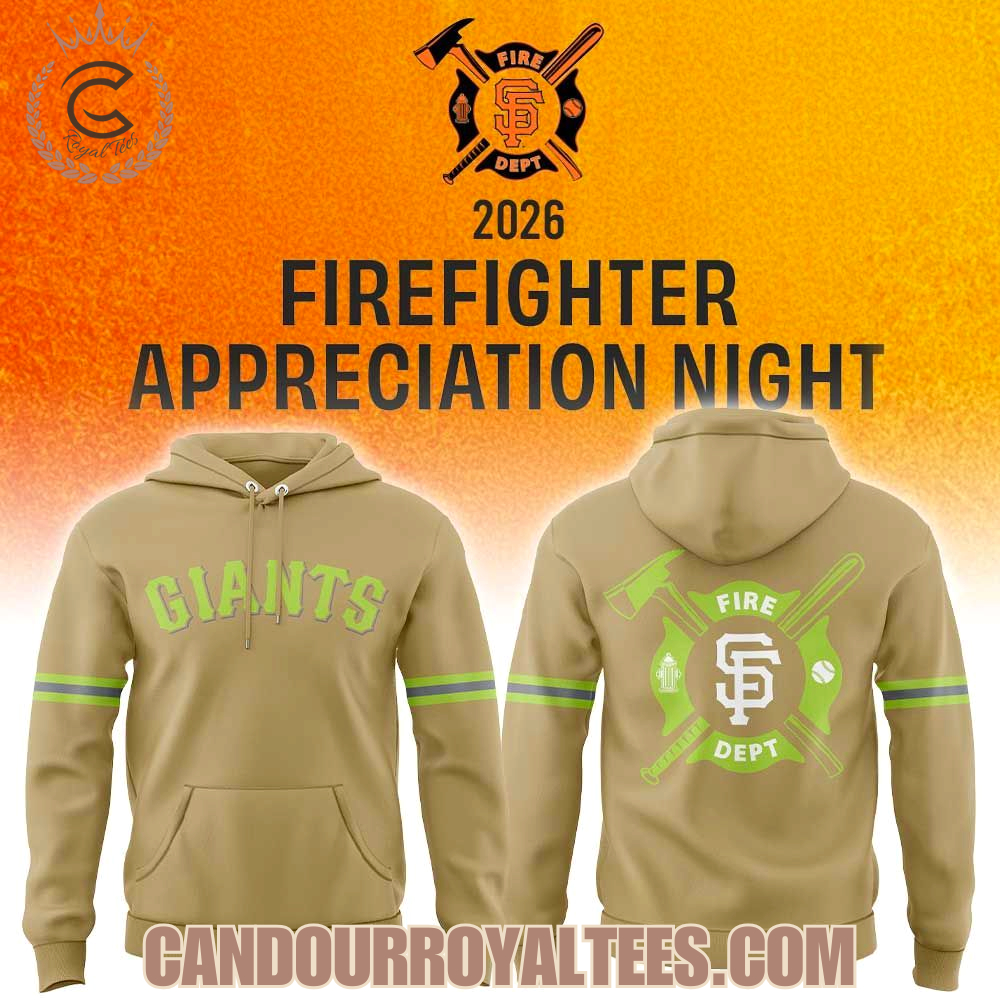 San Francisco Giants Firefighter Appreciation Night 2026 Hoodie San Francisco Giants Firefighter Appreciation Night 2026 Hoodie