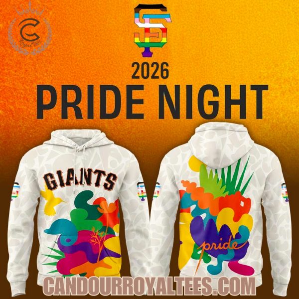 San Francisco Giants PRIDE Night 2026 Hoodie