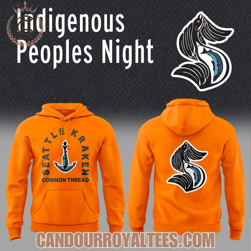 Seattle Kraken Indigenous Peoples Night Hoodie Seattle Kraken Indigenous Peoples Night Hoodie