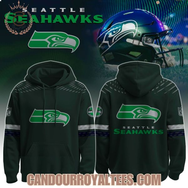 Seattle Seahawks Helmet Inspired Hoodie