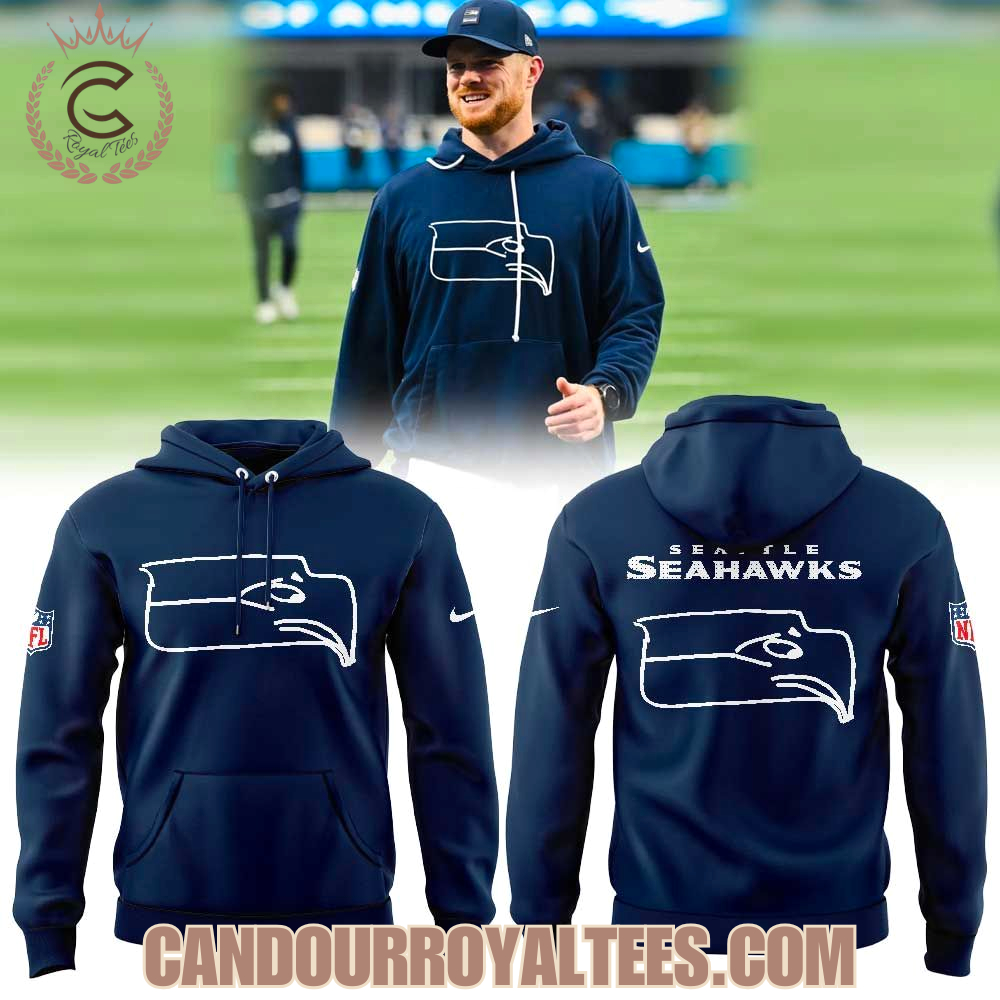 Seattle Seahawks Sammy's Art Logo Hoodie Seattle Seahawks Sammy's Art Logo Hoodie
