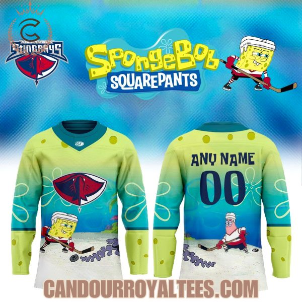 South Carolina Stingrays SpongeBob Squarepants Jersey
