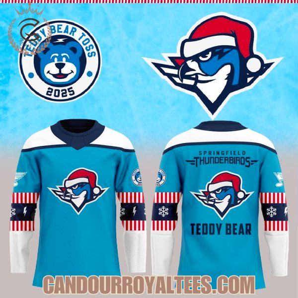 Springfield Thunderbirds 2025 Teddy Bear Toss Jersey