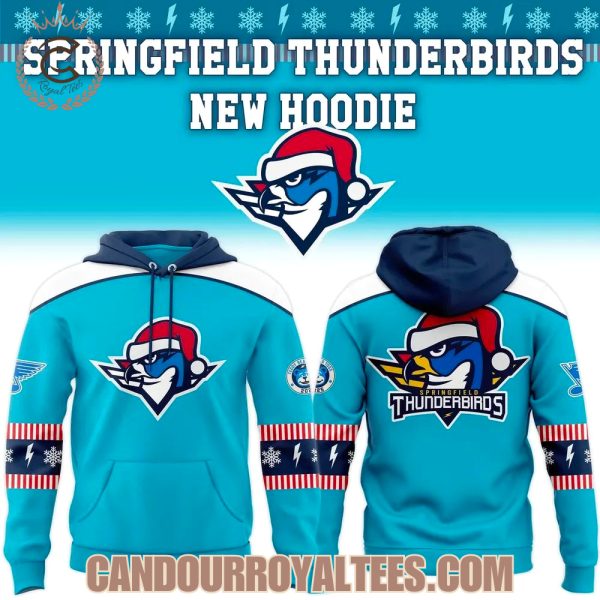 Springfield Thunderbirds Merry Christmas 2025 Hoodie