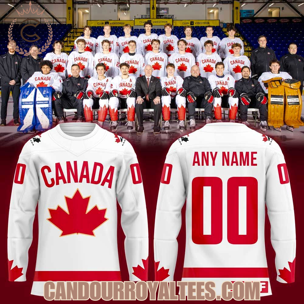 Team Canada West Canadian Junior Hockey Jersey Team Canada West Canadian Junior Hockey Jersey