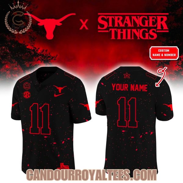 Texas Longhorns Stranger Things Jersey 2025