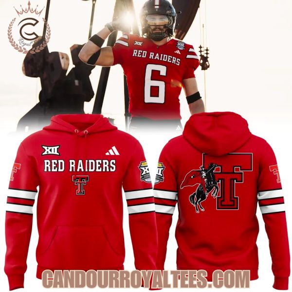 Texas Tech Football Edward Jones Big 12 Football Championship Hoodie 2025