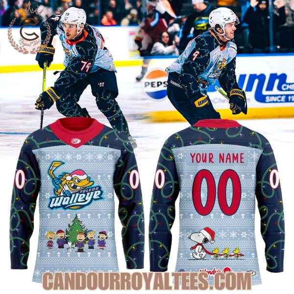 Toledo Walleye Christmas all about, Charlie Brown Jersey