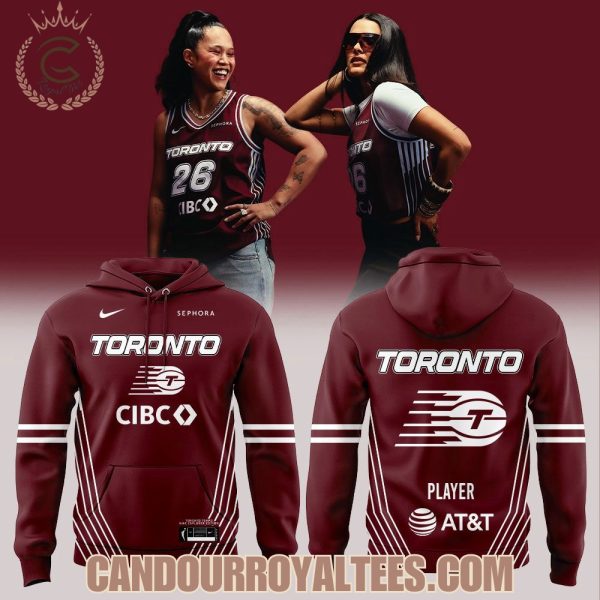 Toronto Tempo Unveil Uniforms Ahead 2026 Red Hoodie