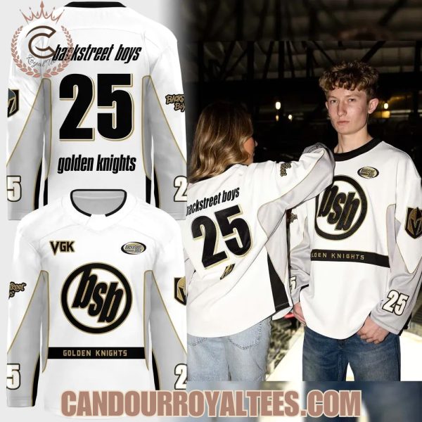Vegas Golden Knights x Backstreet Boys Hockey Jersey