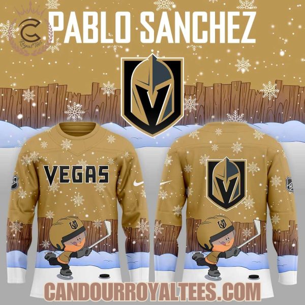 Vegas Golden Knights x Pablo Sanchez Hockey Jersey