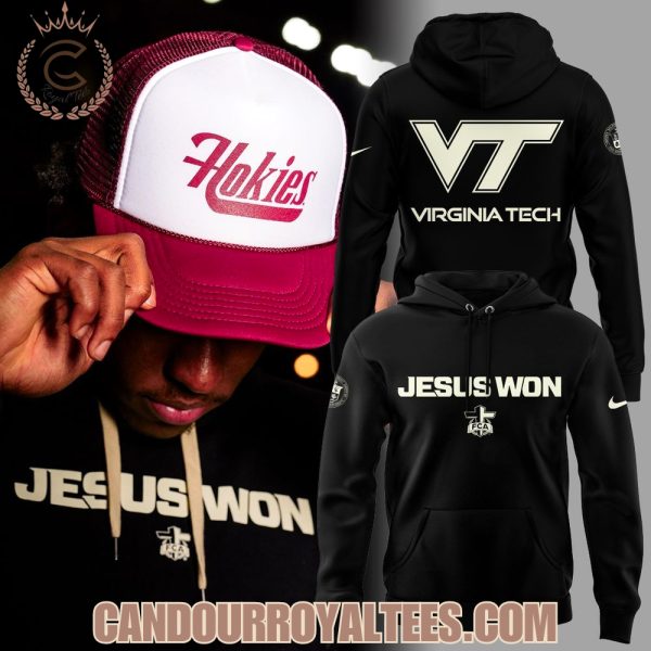 Virginia Tech Hokies x Jesus Won Hoodie